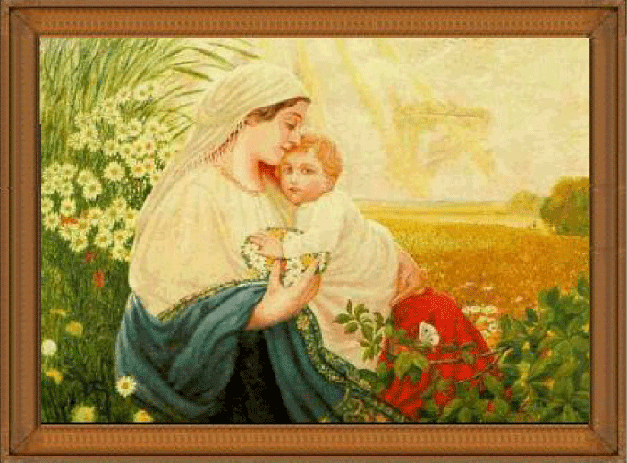 Богородиця з Ісусом (1913). Картина, намальована Адольфом Гітлером