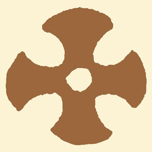 «Хрест Ноя», або «Сонце Правди» – динамічний хрест з найдавнішого трипільського поселення Бернашівка.