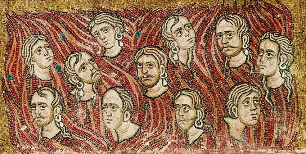 Готи-аріяни на візантійській мозаїці 12 ст. 