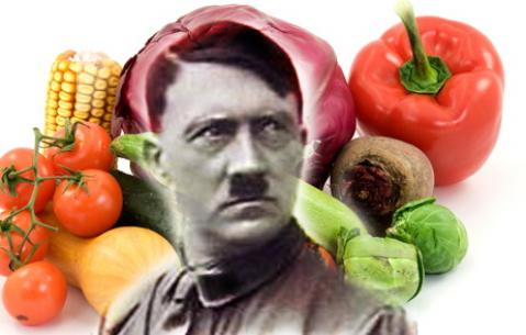 Адольф Гітлер був вегетаріанцем