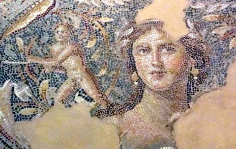 Галілейська Венера (мозаїка з Сепфоріса, міста Діви Марії, 5 км від Назарета) 